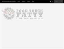 Tablet Screenshot of foodtruckfatty.com